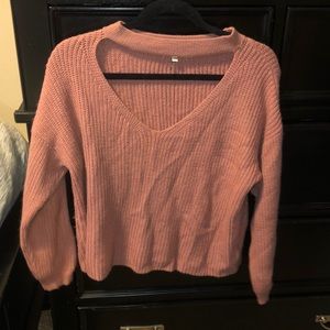 Cropped sweater